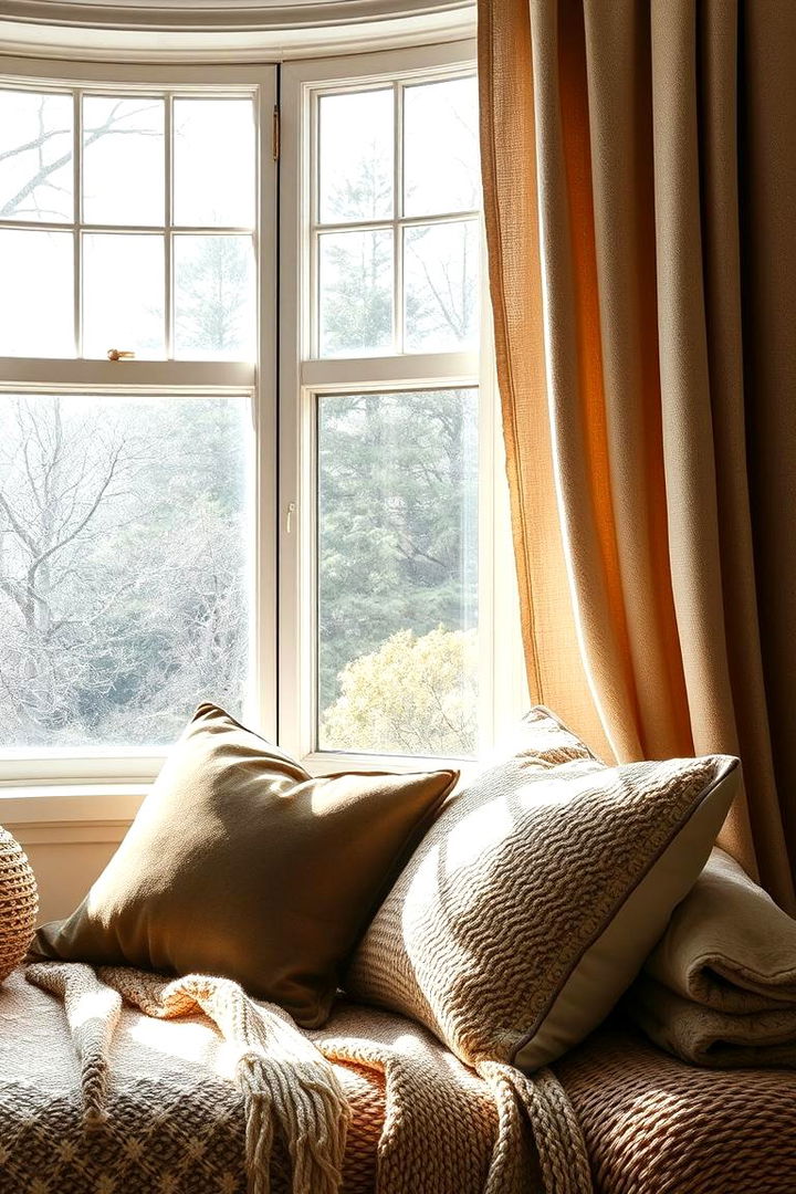 Layered Textures - 22 Bay Window Ideas