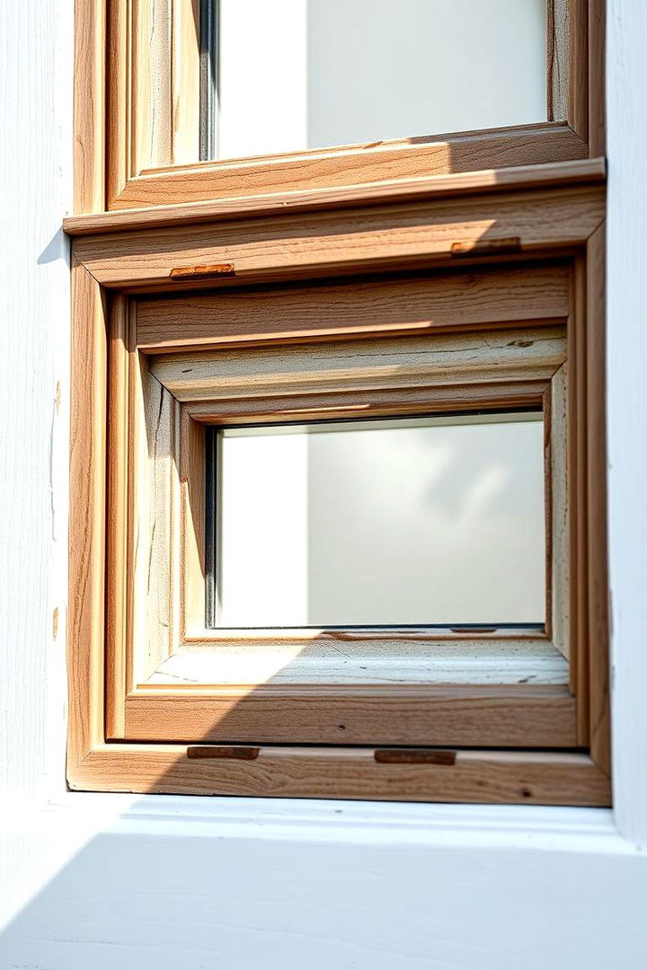 Layered Trim Designs - 22 Farmhouse Interior Window Trim Ideas