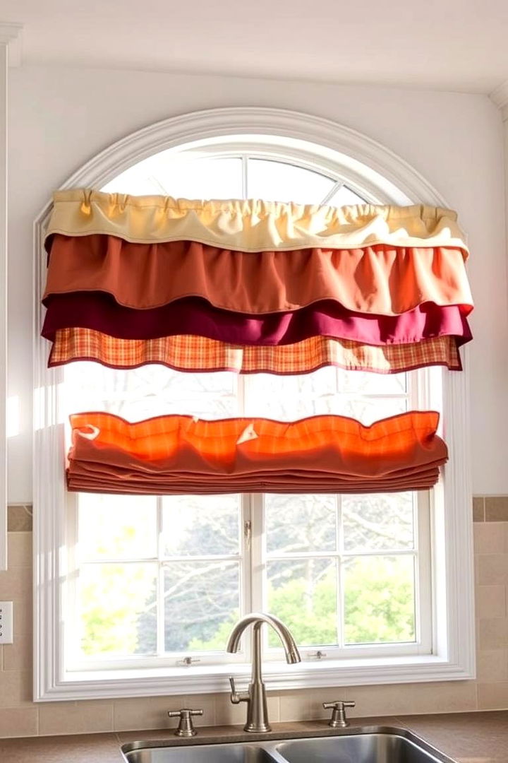 Layered Valance Designs for Depth - 22 Kitchen Valance Ideas