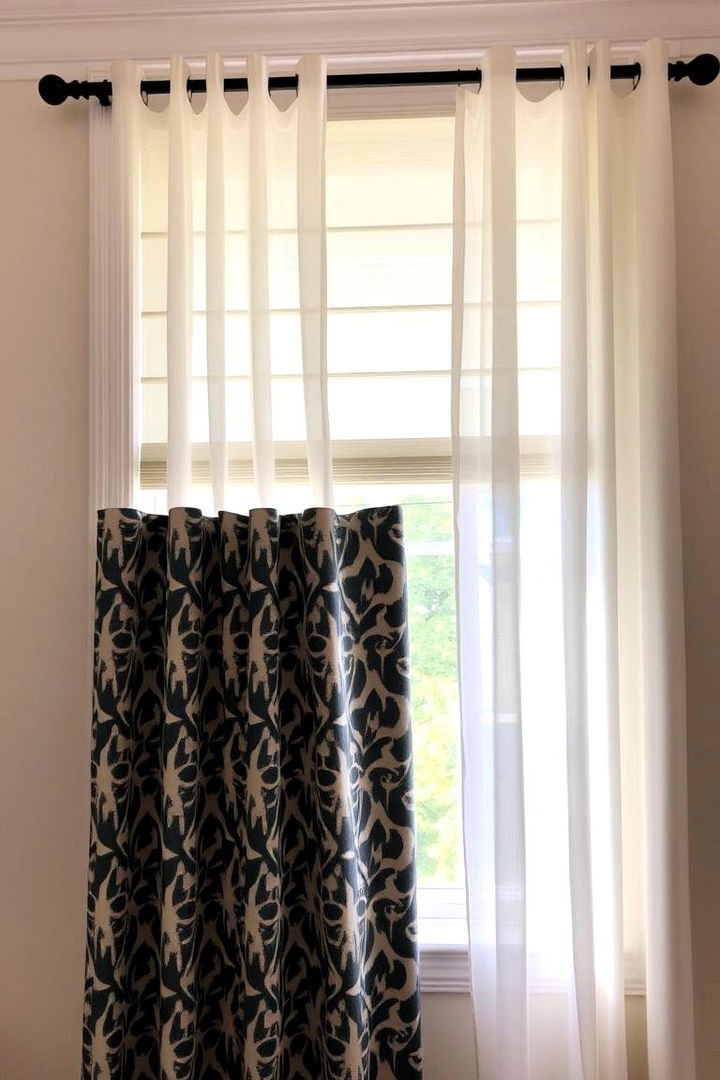 Layered Window Treatments - 22 Boho Teen Bedroom Ideas