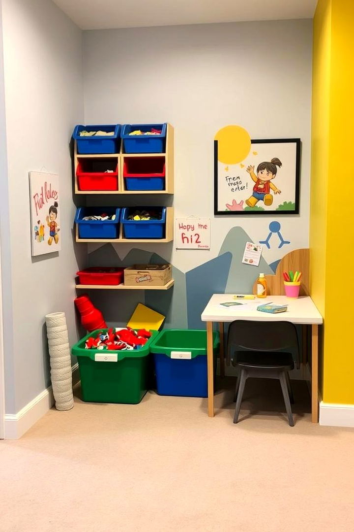 Lego Play Zone Integration - 22 Lego Bedroom Ideas