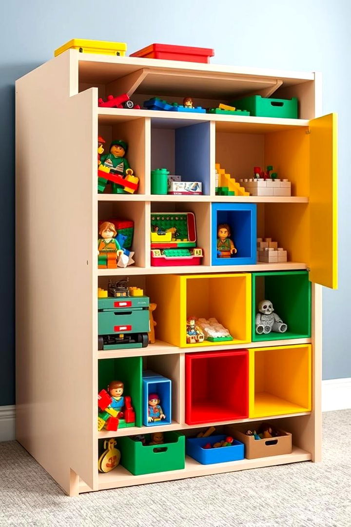Lego Storage Solutions - 22 Lego Bedroom Ideas