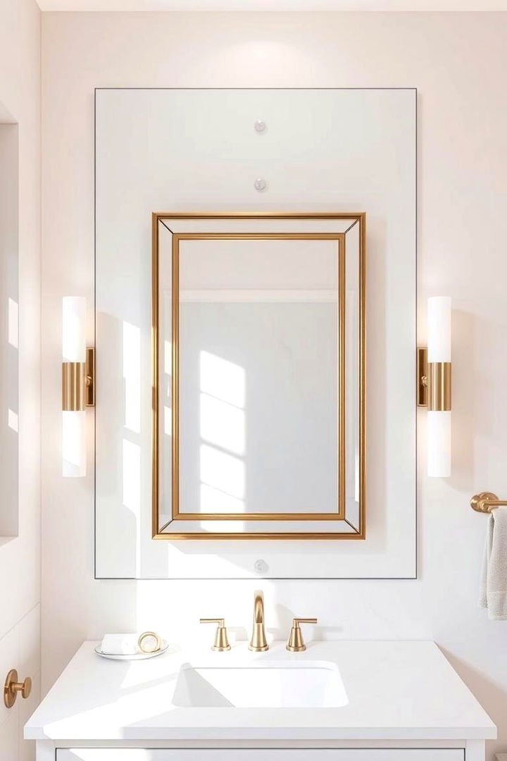Light Enhancing Mirrors - 22 Small Ensuite Design Ideas