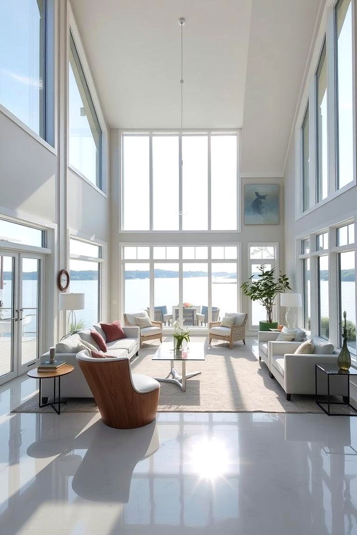 Light Filled Open Spaces - 22 Lake House Decorating Ideas