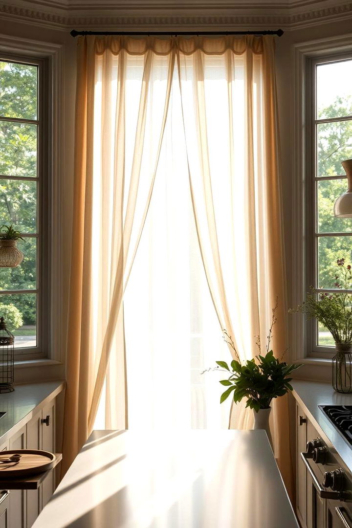 Light Filled Windows Emphasis - 22 Summer Kitchen Ideas