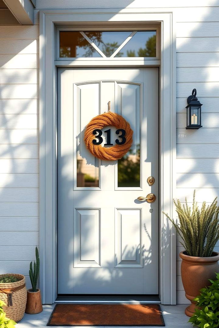 Light Grey Contemporary Vibe - 22 Grey Front Door Ideas