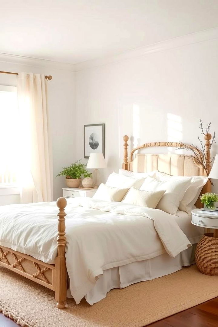 Light and Breezy Fabrics - 22 Coastal Bedroom Ideas