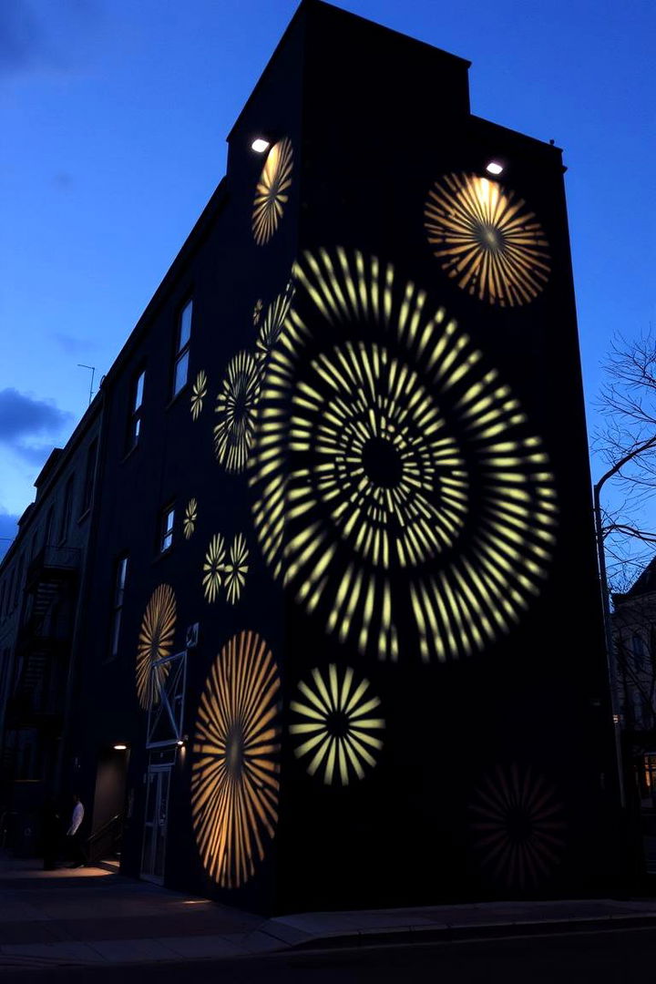 Light and Shadow Interactive Murals - 22 Interactive Murals