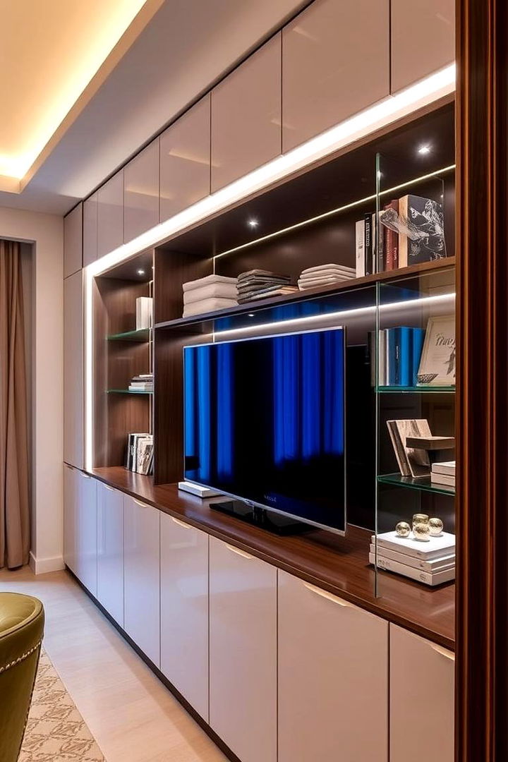 Lighting Infused Cabinetry - 22 Floor to Ceiling Cabinets Ideas