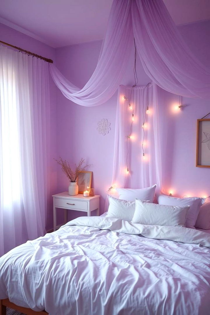 Lilac Dreamscape - 22 Pastel Bedroom Ideas