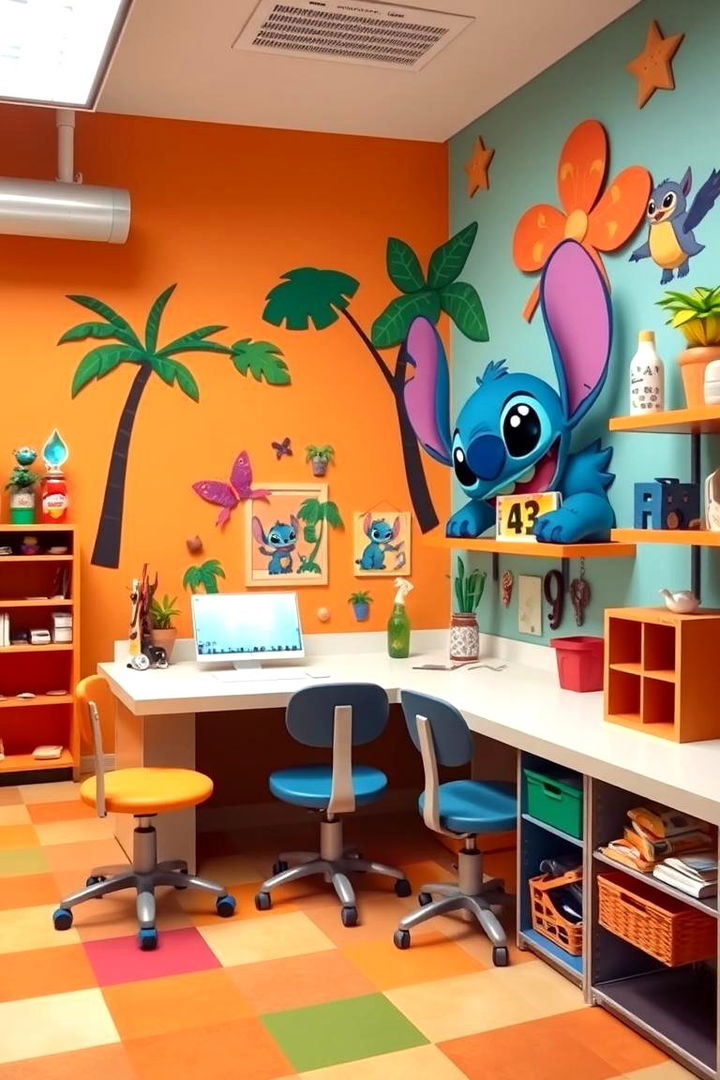 Lilo and Stitch Fun Lab - 22 Disney Bedroom Ideas