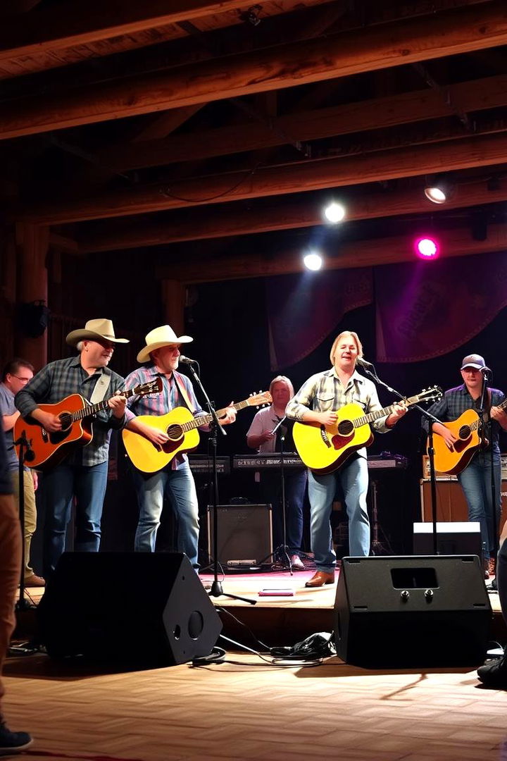 Live Country Music Performances - 22 Western Wedding Ideas