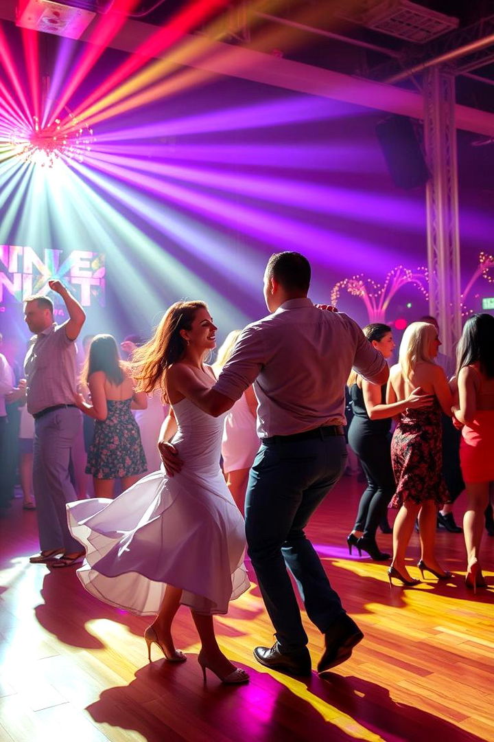 Lively Dancing Night Out - 22 Wedding Anniversary Ideas