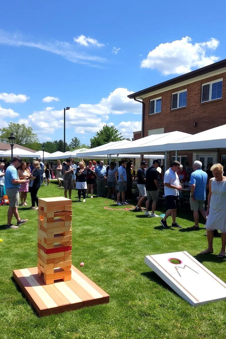 Lively Interactive Lawn Games - 22 Wedding Entertainment Ideas