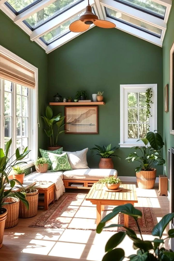 Lively Leaf Green - 22 Sunroom Color Ideas