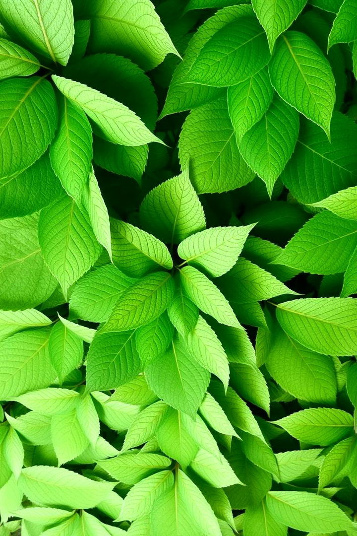 Lively Leafy Texture - 22 Green Ceiling Ideas