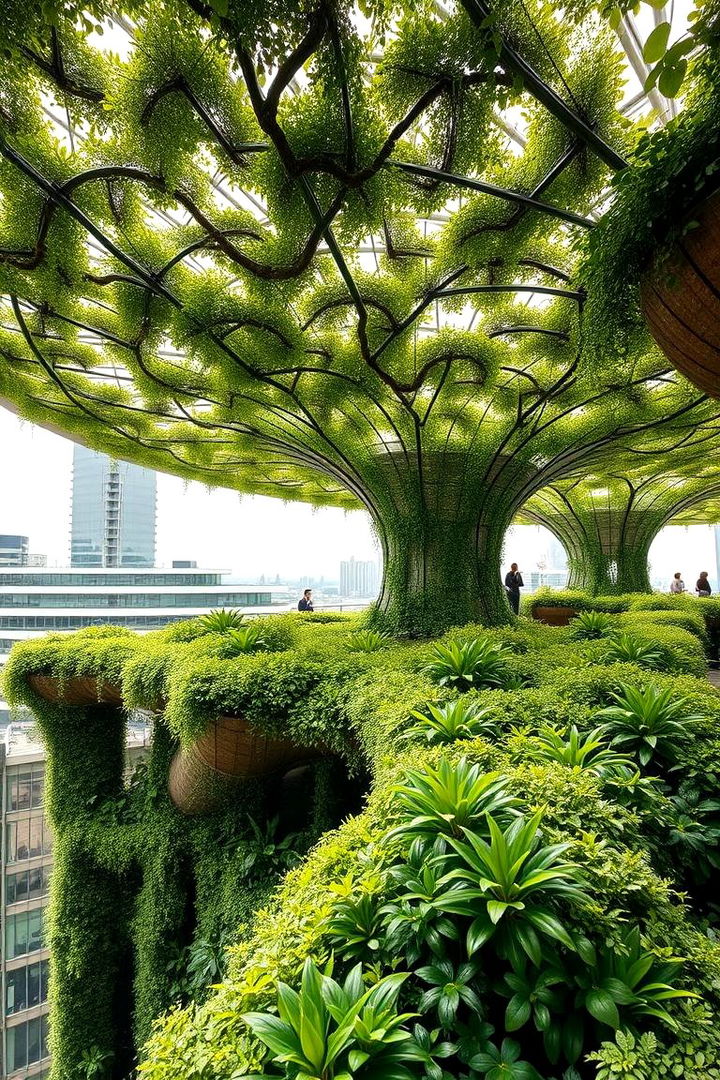 Living Canopies Green Roofs - 22 Garden Shade Ideas