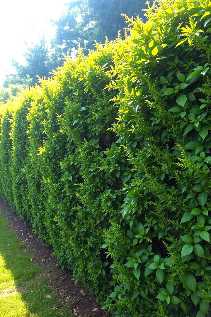 Living Hedges for Privacy - 22 Outdoor Privacy Screen Ideas