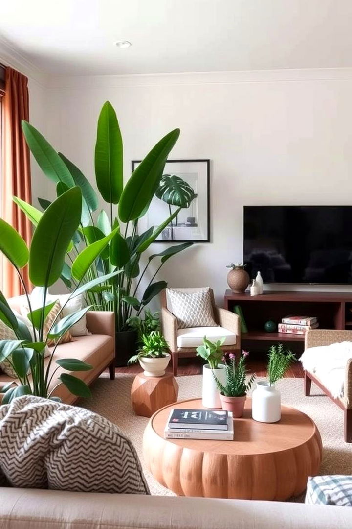 Living Room Garden Haven - 22 Indoor Garden Ideas