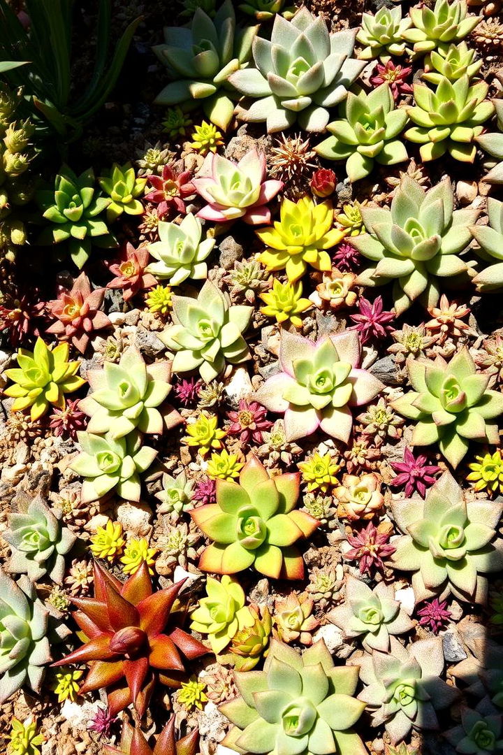 Living Succulent Wall - 22 Garden Wall Ideas