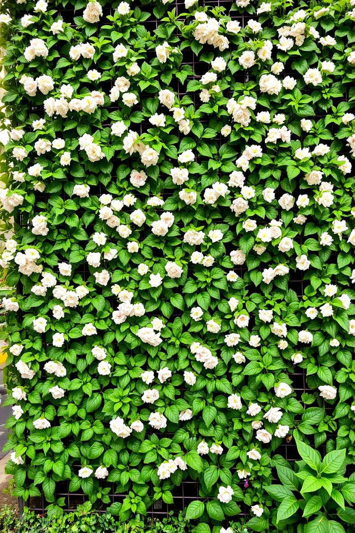 Living Trellis Wall - 22 Trellis Ideas