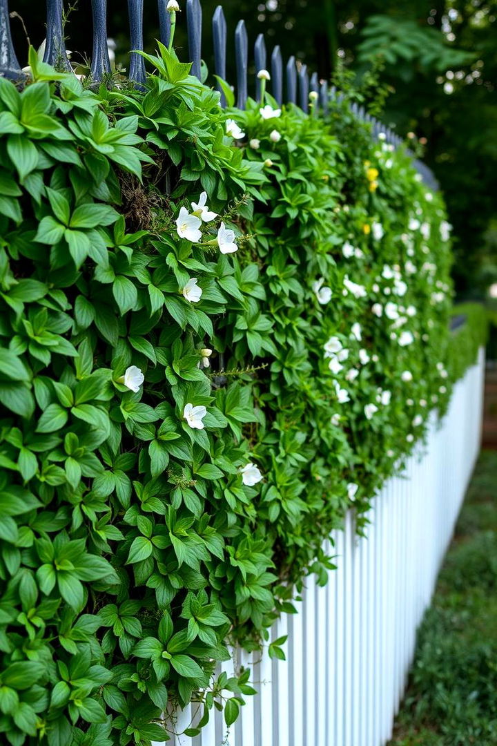 Living Wall Creations - 22 Simple Fence Line Landscaping Ideas