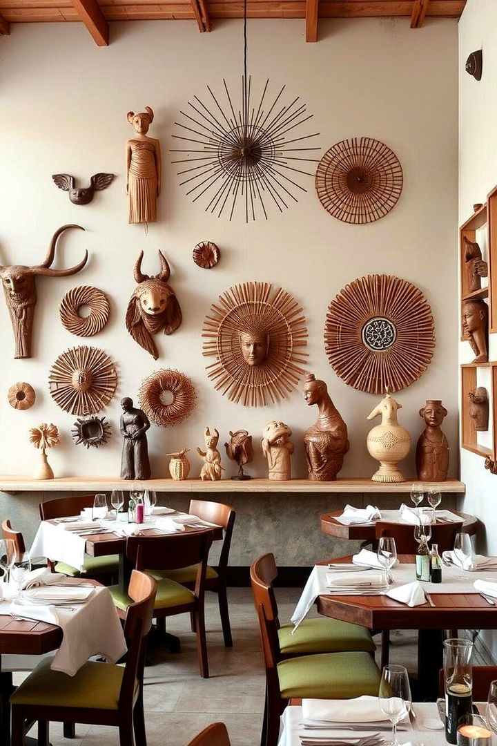 Local Artisan Installations - 22 Boho Dining Room Ideas