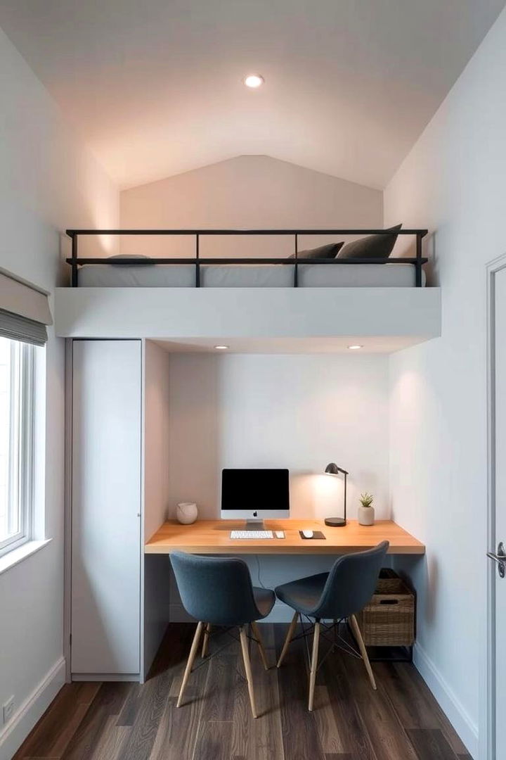 Loft Murphy Bed for Small Spaces - 22 Murphy Bed Ideas