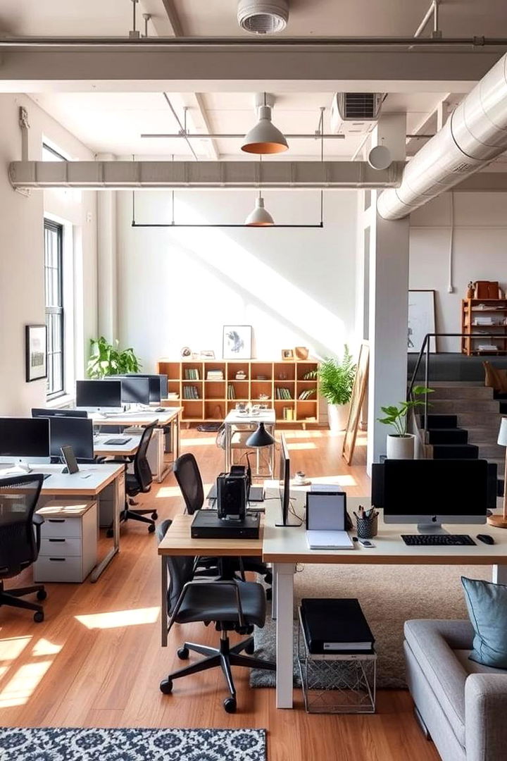 Loft Office Blend - 22 Loft Ideas