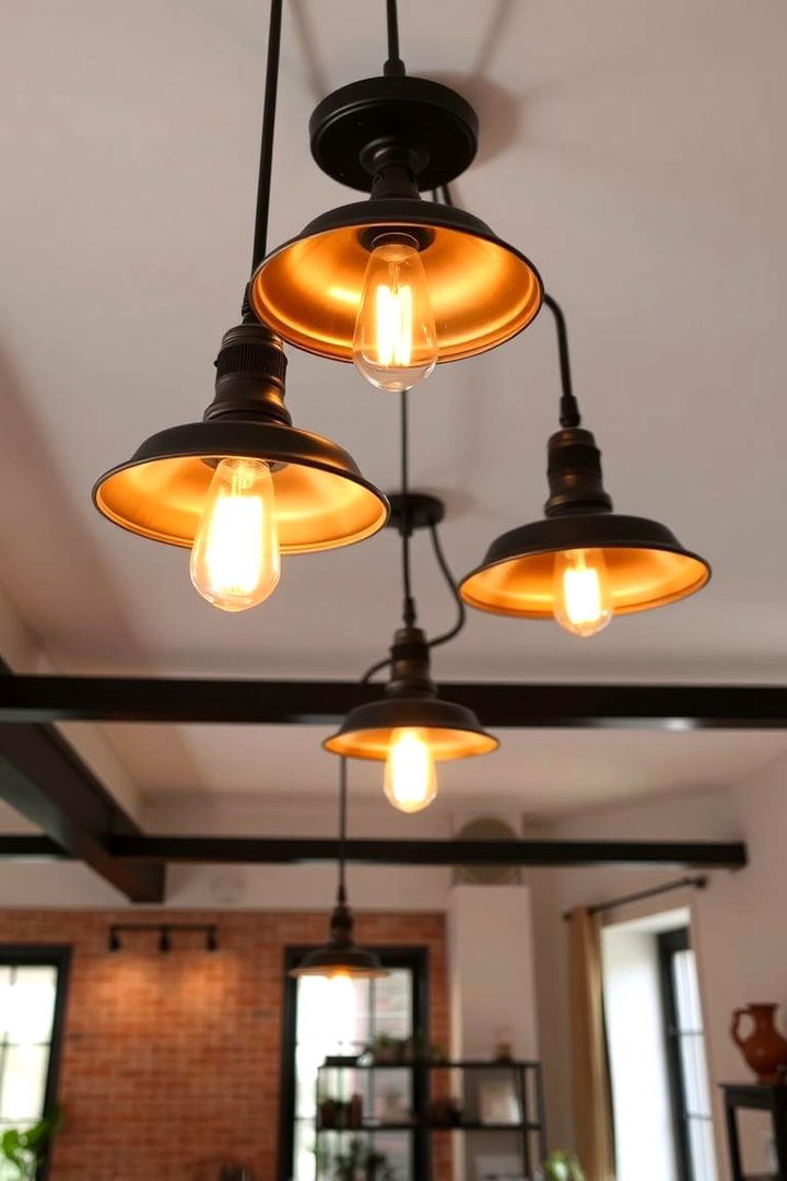 Loft Style Lighting Fixtures - 22 Loft-style Living Room Ideas