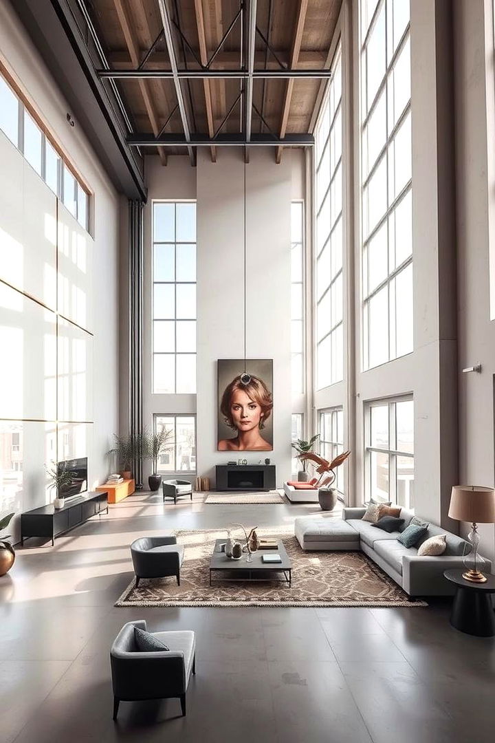 Loft with High Ceilings - 22 Loft Ideas