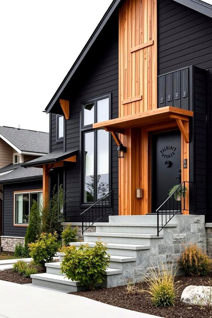 Long Term Value and Investment - 22 Black House With Cedar Accents