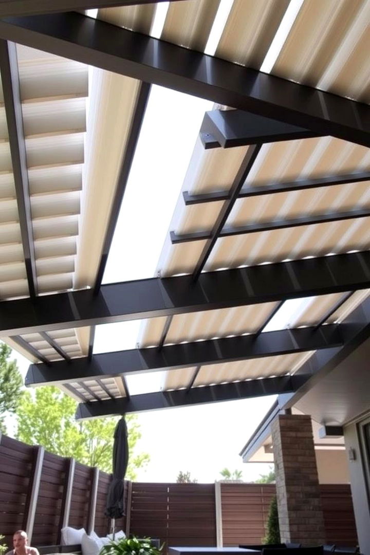 Louvered Roof Pergolas - 22 Pergola Shade Ideas
