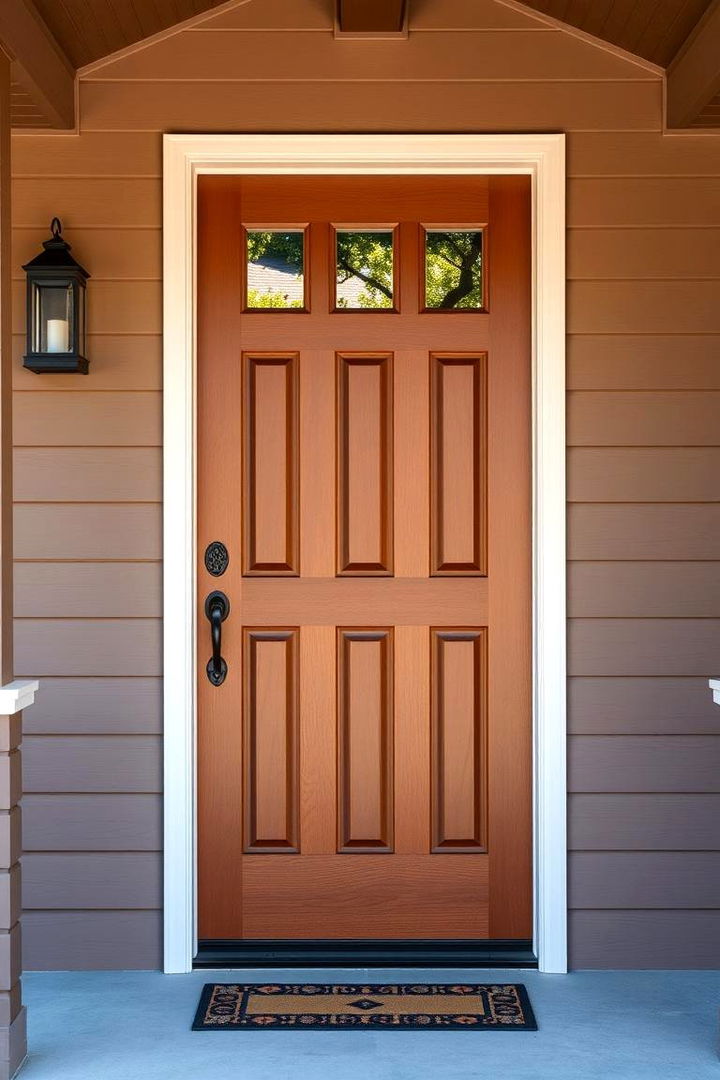 Low Maintenance Beauty - 22 Brown House Front Door Colors