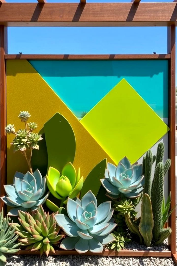 Low Maintenance Succulent Screeners - 22 Garden Screening Ideas