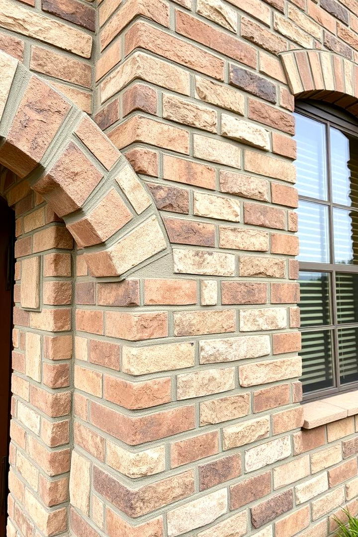 Low Maintenance and Resilience - 22 Brick Houses With Stone Accents