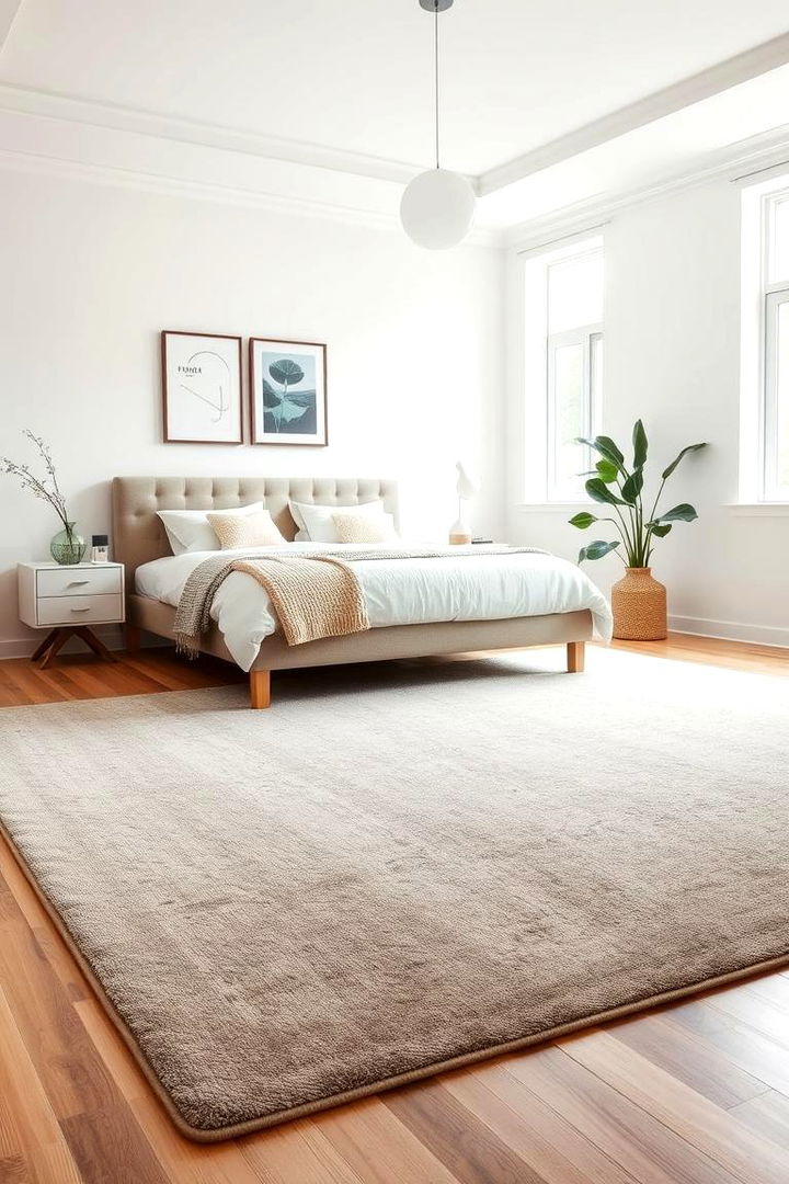 Low Pile Rugs for Practical Sophistication - 22 bedroom rug ideas