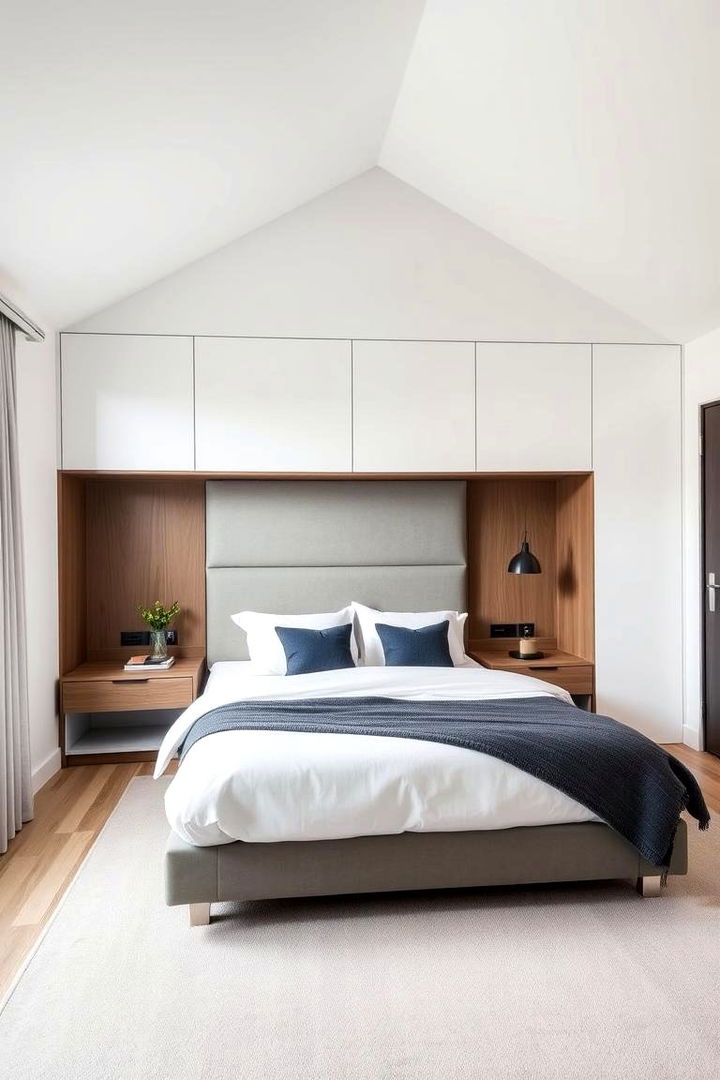 Low Profile Headboards - 22 Low Sloped Ceiling Bedroom Ideas