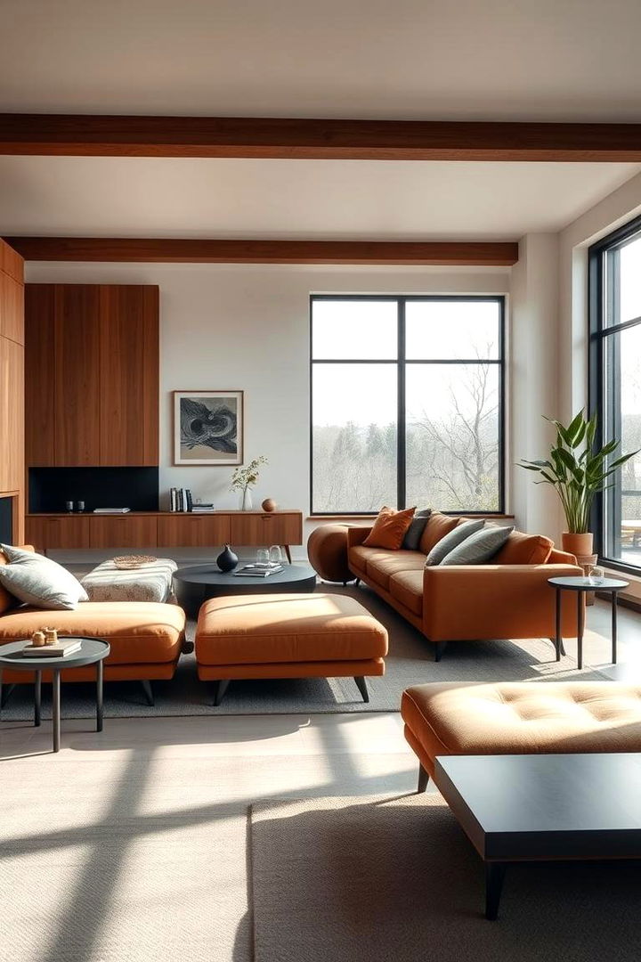 Low Slung Seating - 22 70s Living Room Ideas