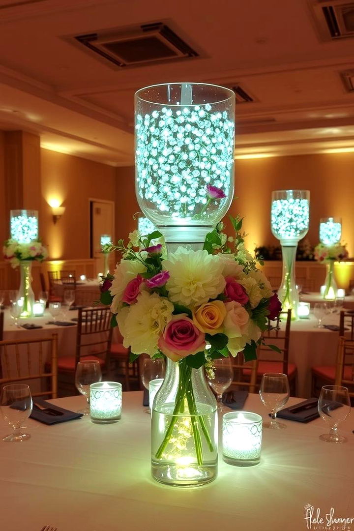 Luminous Centerpieces - 22 Classic Wedding Ideas