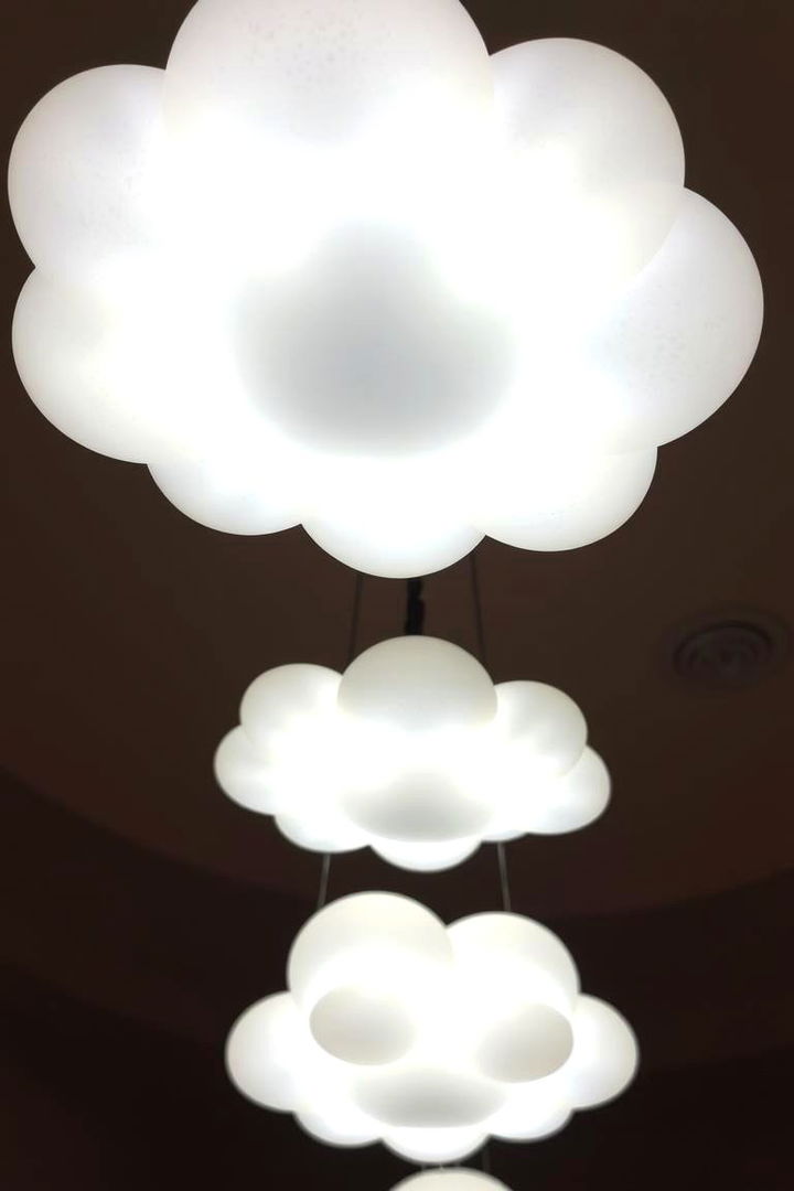 Luminous Cloud Inspired Lighting - 22 Cloud Themed Bedroom Ideas