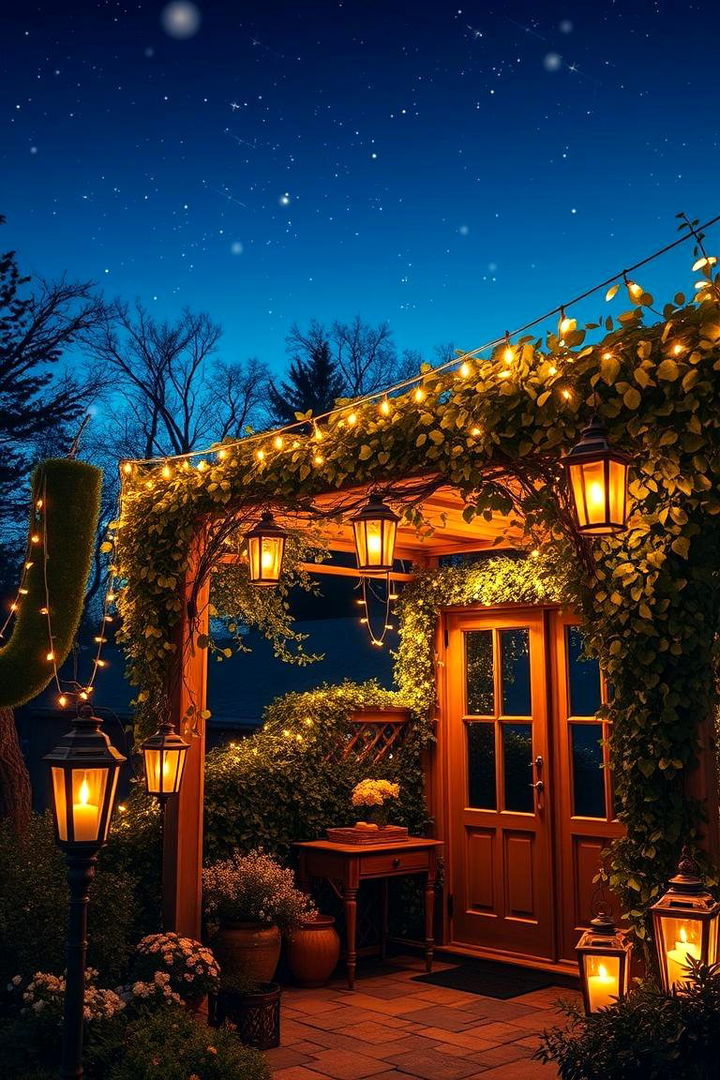 Luminous Twilight Retreat - 22 Large Fairy Garden Ideas