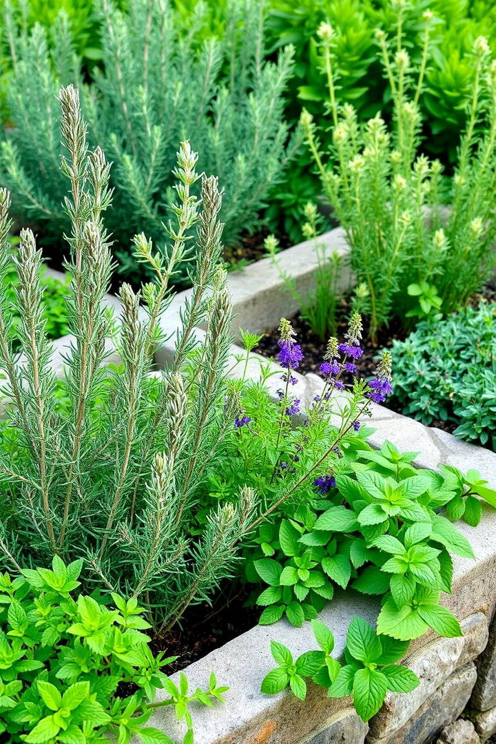 Lush Coastal Herb Gardens - 22 Coastal Garden Ideas