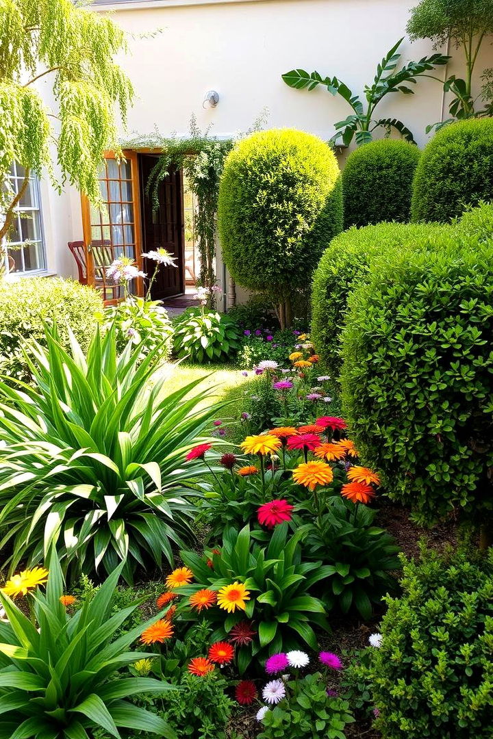 Lush Courtyard Gardens - 22 spanish style patio ideas