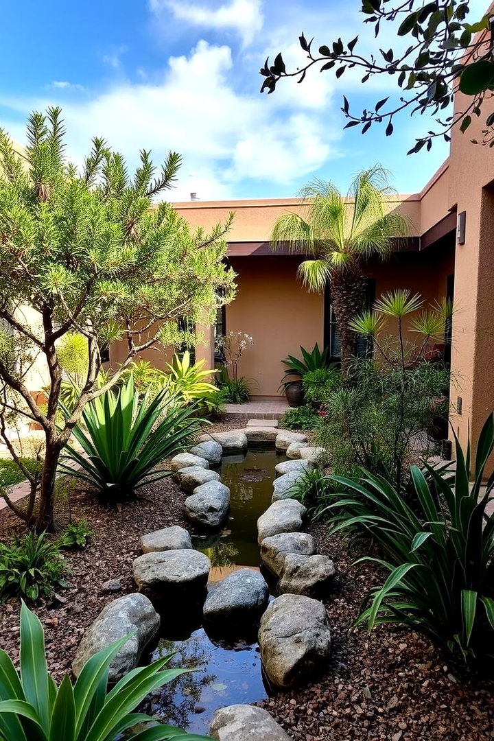 Lush Courtyard Integration - 22 Mexican Style House Design Ideas