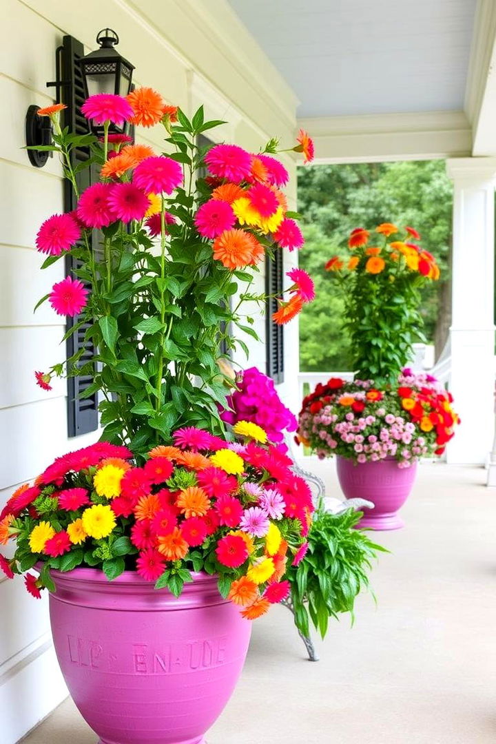 Lush Garden Planters - 22 Southern Front Porch Ideas