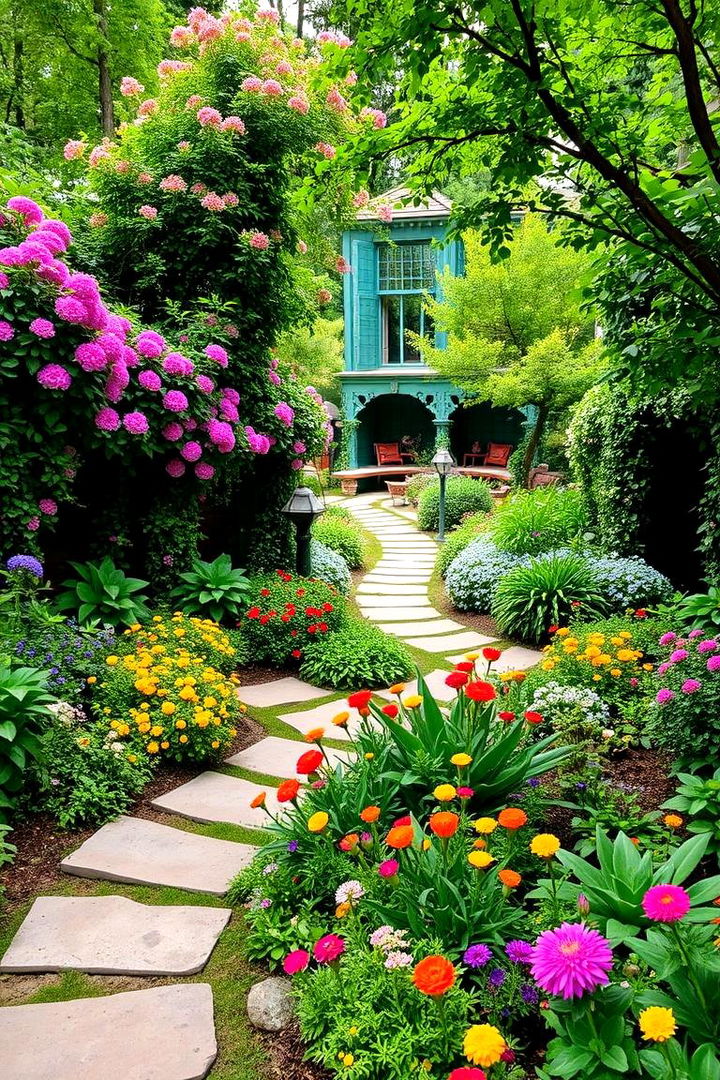 Lush Garden Retreat - 22 Backyard Ideas