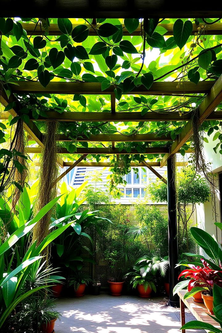 Lush Green Retreat - 22 Patio With a Pergola Ideas