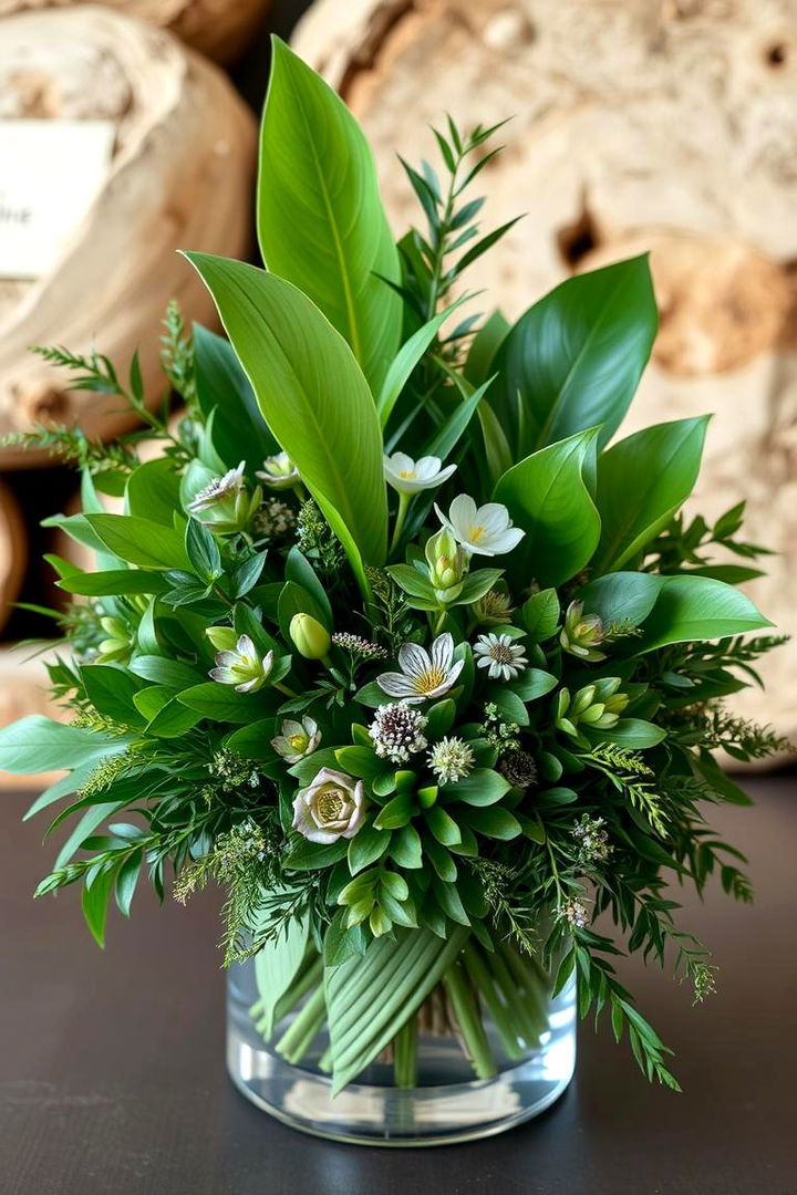 Lush Greenery Fusion - 22 Flower Centerpiece Ideas