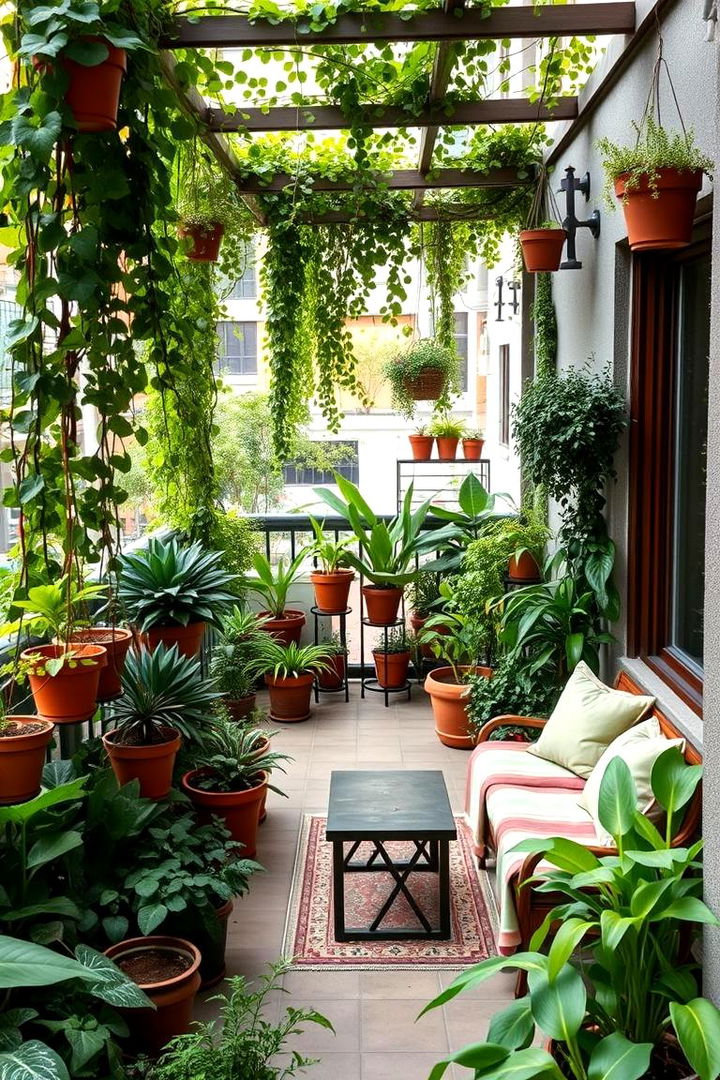 Lush Greenery Retreat - 22 French Balcony Ideas